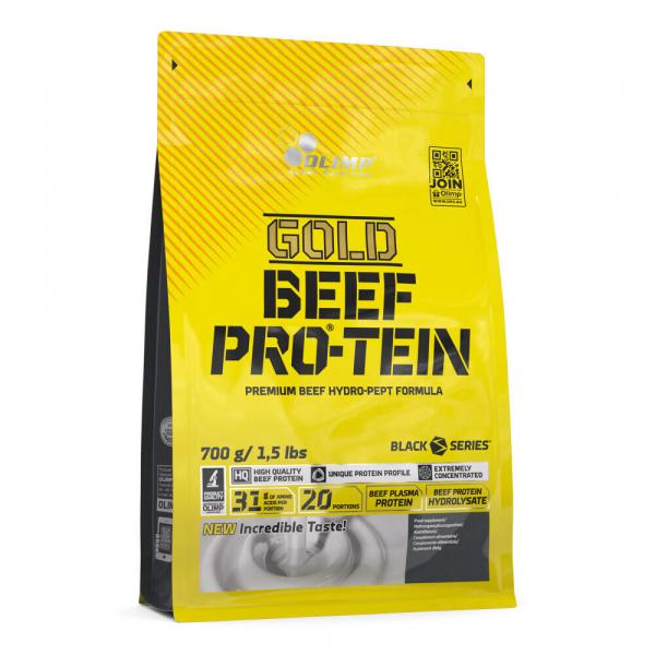 Odżywka białkowa bez laktozy Olimp Gold Beef Pro®-Tein - 700 g Truskawka