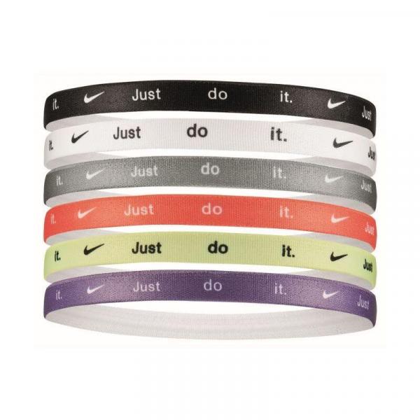 Opaski do włosów Nike Swoosh Hairbands 6PK