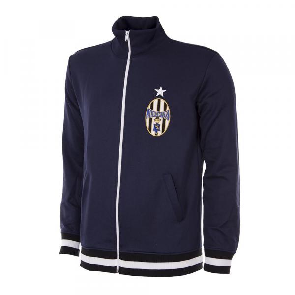 Kurtka retro piłkarska dla dorosłych - Juventus FC 1971-72 - Niebieska