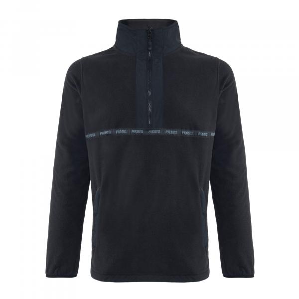 Bluza męska PROSTO Half Zip Fleece Nero