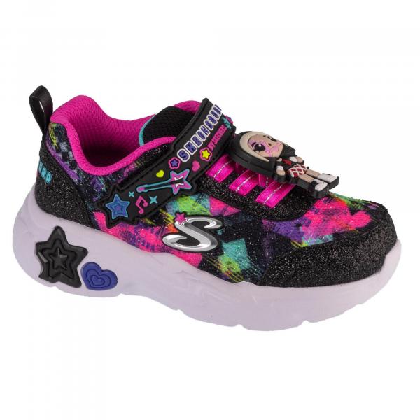 Buty sportowe Sneakersy dziewczęce, Snuggle Sneaks - Skech Squad
