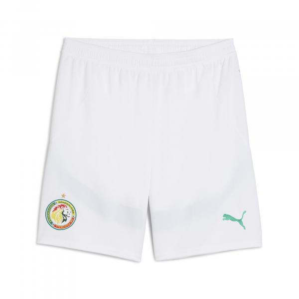 Męskie szorty Senegal 2025 PUMA White Sport Green