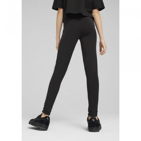 Młodzieżowe legginsy Flaming Love PUMA Black
