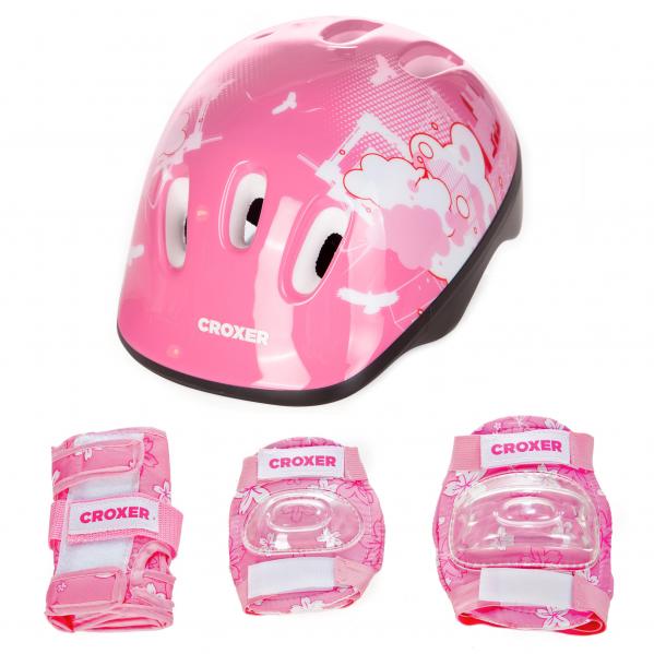 Zestaw Croxer Kask Dream + Ochraniacze Fibre