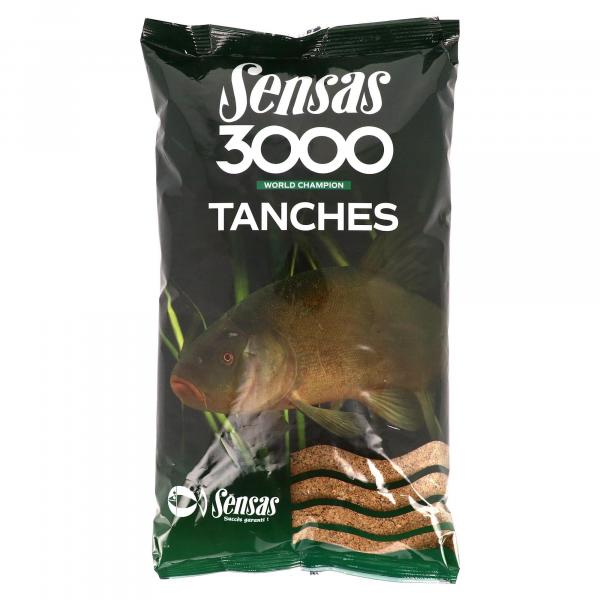 Zanęta Ciemnobrązowa Lin Sensas 3000 Tanches 1Kg