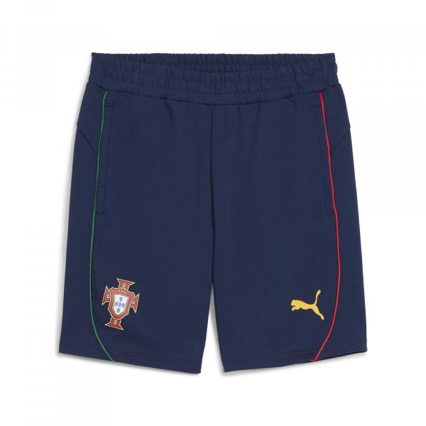 Męskie szorty Portugalia Casuals PUMA Persian Blue Sunny Yellow