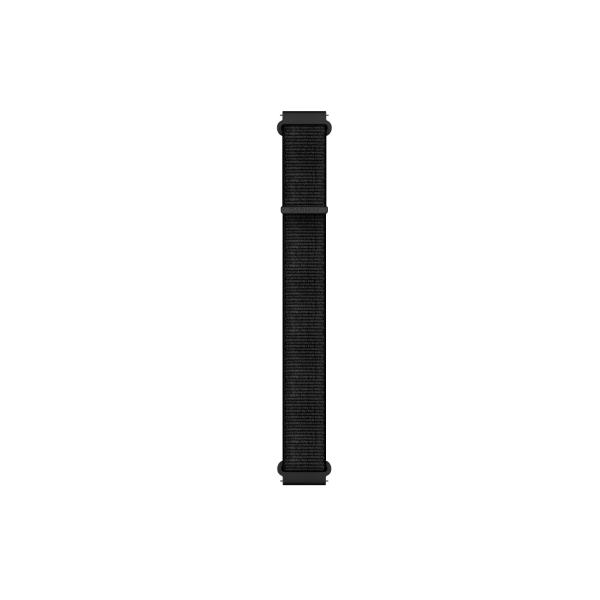 Pasek do zegarka nylonowy z czarną sprzączką 22 mm