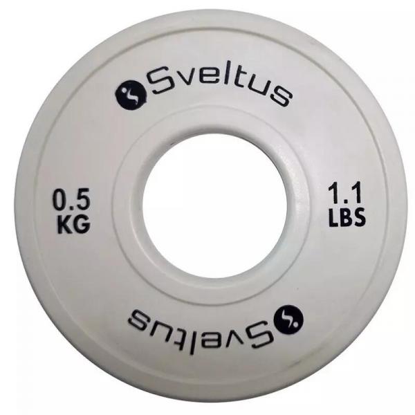 Gumowe talerze olimpijskie Sveltus Olympic mini 0,5 kg
