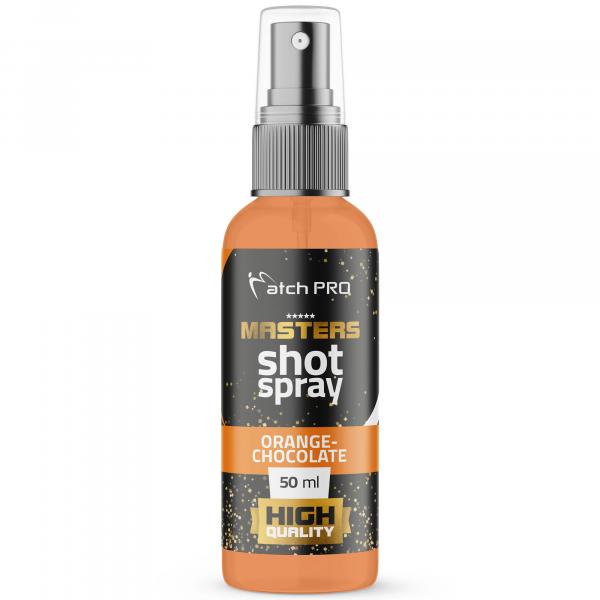Spray Dodatek Do Przynęt Kulek Matchpro Masters Shot Orange Chocolate 50Ml