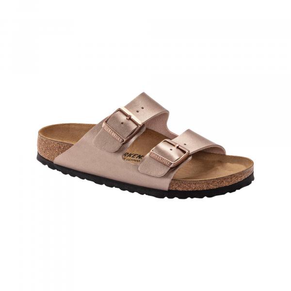 Klapki damskie Birkenstock Arizona Bf Copper