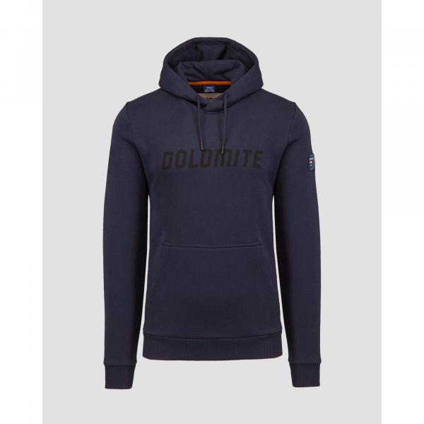 Bluza męska Dolomite Logo DARK BLUE