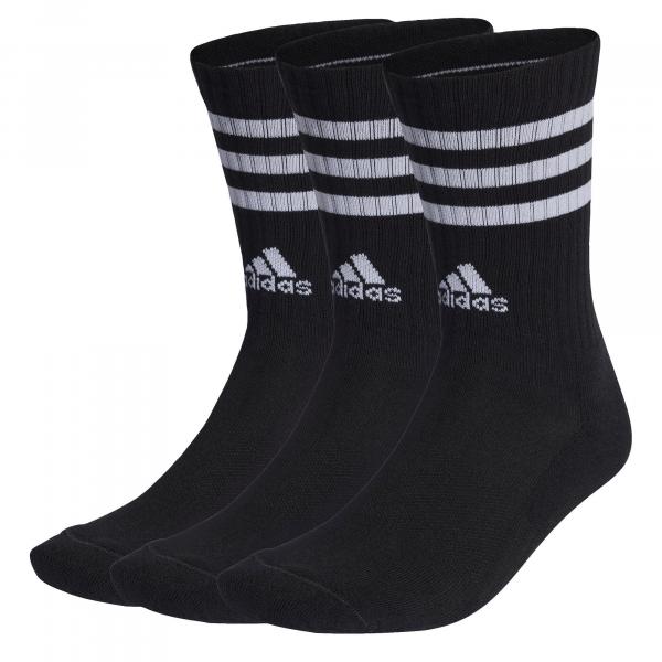 3-Stripes Cushioned Crew Socks 3 Pairs