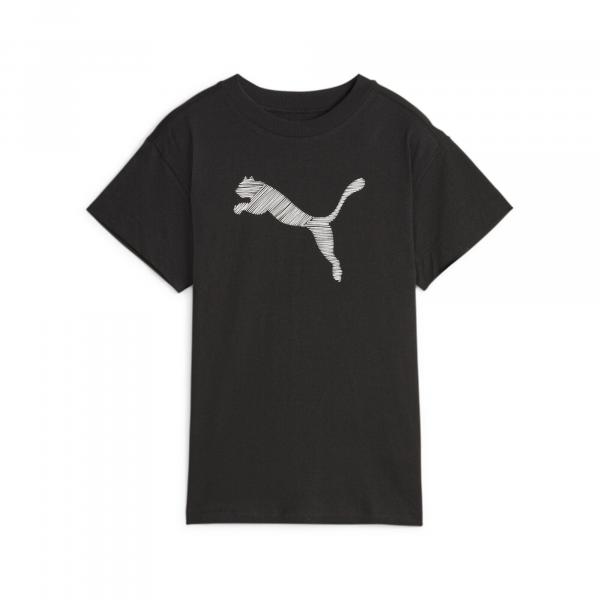 Puma Ladies T -Shirt Black L - sportowy i wygodny
