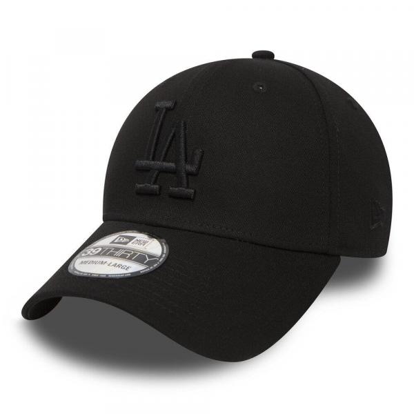 Czapka z daszkiem New Era 39THIRTY Los Angeles Dodgers Czarna 11405496 M - L