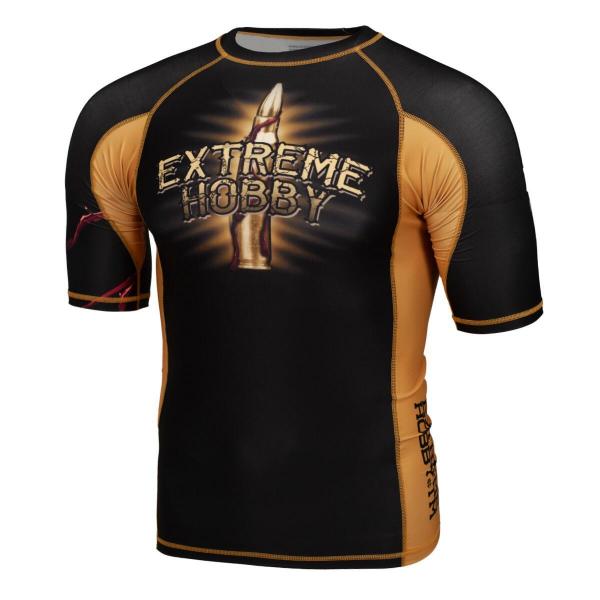 Koszulka Męska na siłownię rashguard MMA EXTREME HOBBY SANTA MUERTE