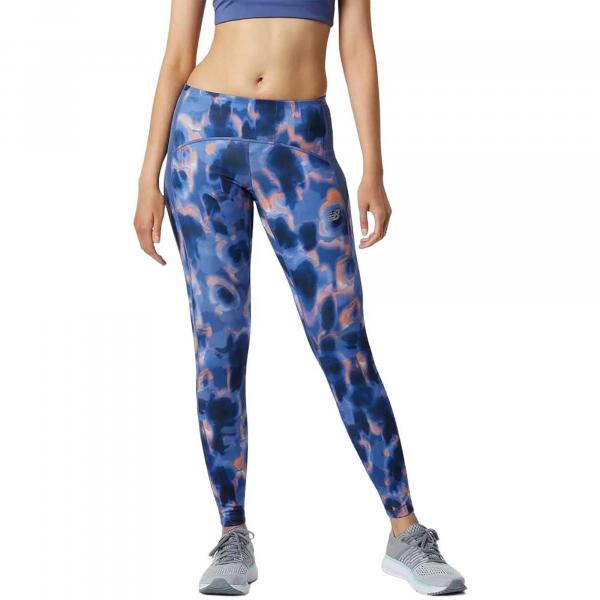 Legginsy damskie New Balance Printed Impact Run Tight