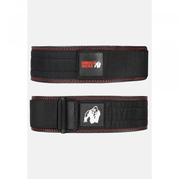 4 Inch Premium Leather Pas do podnoszenia - Czarny