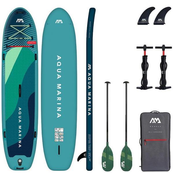 Deska SUP rekreacyjna Aqua Marina Super Trip 12’6 canoe zestaw z wiosłem kajak