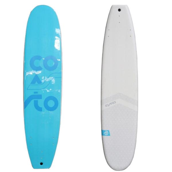 Deska surfingowa piankowa Coasto Soft Rozmiar 9' - 275x30x5 cm - EPS - 11,7 kg