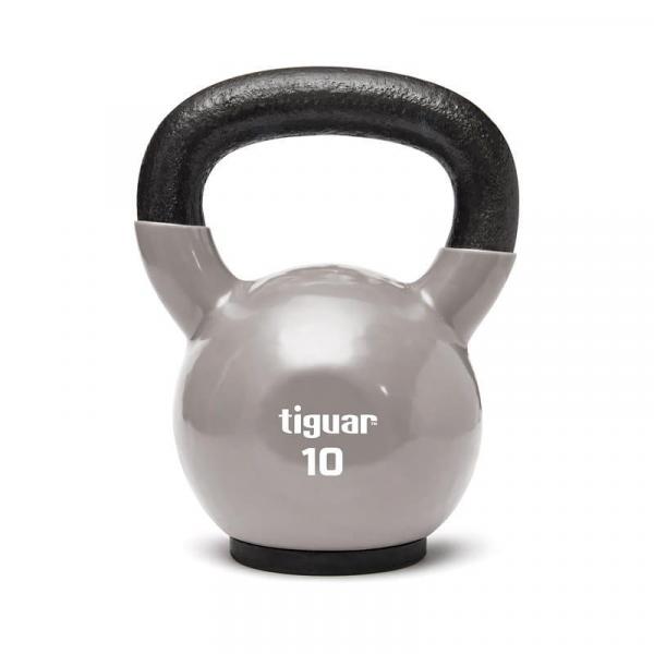 Kettlebell Tiguar żeliwny pokryty winylem