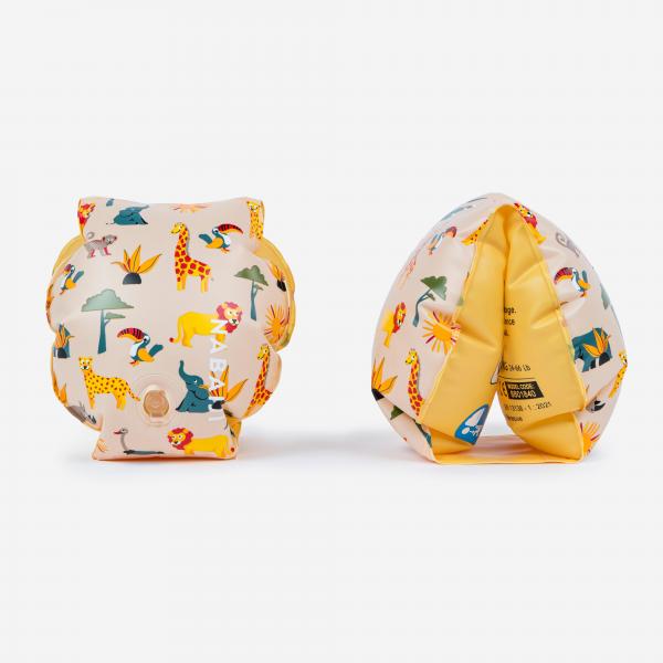 Rękawki pompowane pływackie dla dzieci Nabaiji Sawanna 11-30 kg