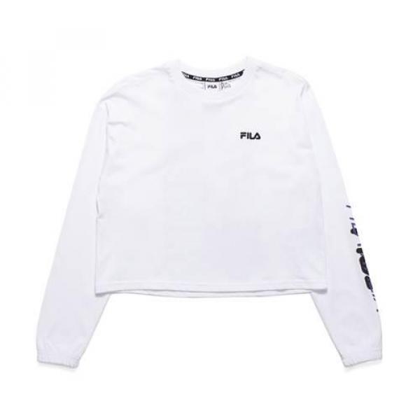 Bluza sportowa damska Fila Wmn Calandra Cropped LS Shirt