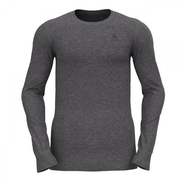 Koszulka męska Odlo BL TOP crew neck l/s ACTIVE WARM ECO