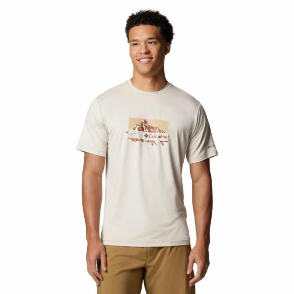 Koszulka szybkoschnąca męska Columbia Kwick Hike Graphic Short Sleeve