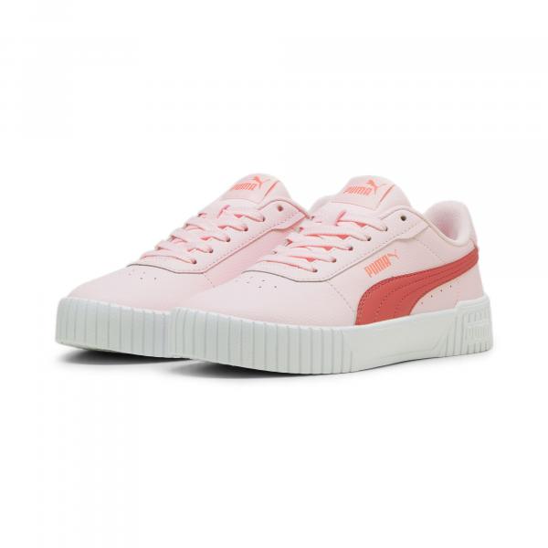 Młodzieżowe sneakersy Carina 2.0 PUMA Whisp Of Pink Active Red White