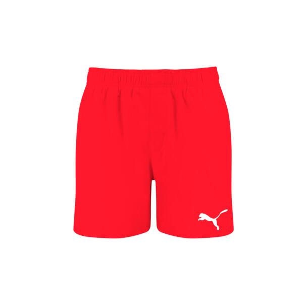 Kąpielówki męskie Puma, Mid Shorts, Czerwone