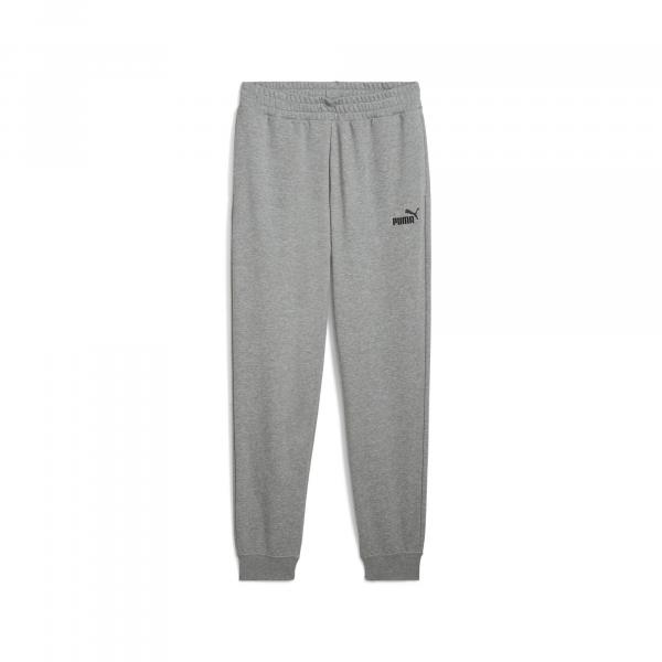 Męskie spodnie dresowe Essentials z logo No. 1 PUMA Medium Gray Heather