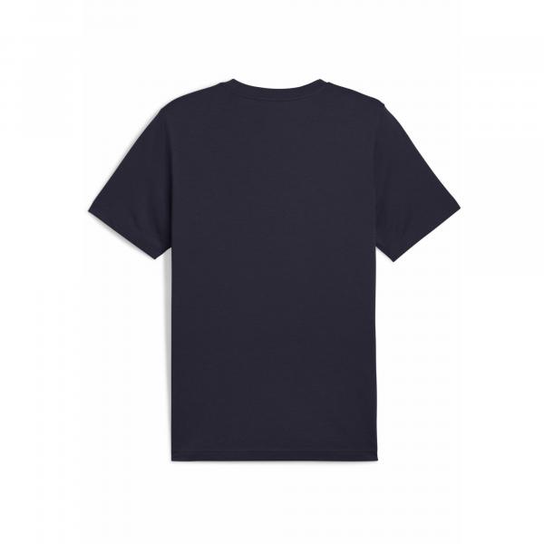 Męska koszulka Essentials z dwukolorowym logo No. 1 PUMA New Navy Blue