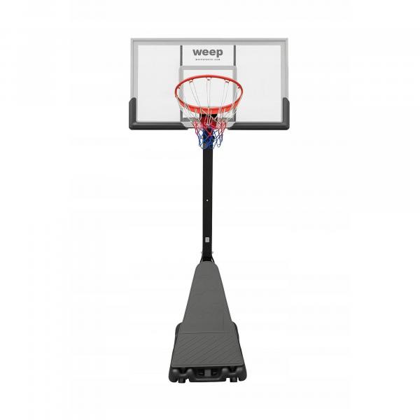 Zestaw do koszykówki Kosz WEEP M027 pełnowymiarowy do 305cm z korbą 80x136