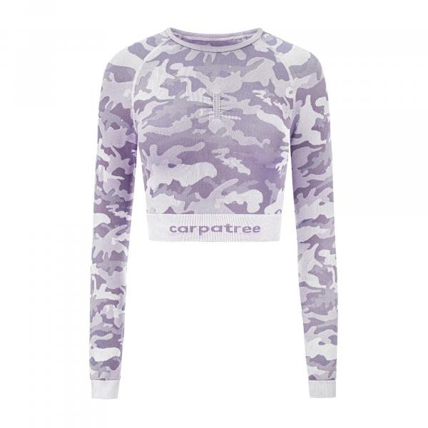 Top treningowy damski Carpatree Camo Seamless