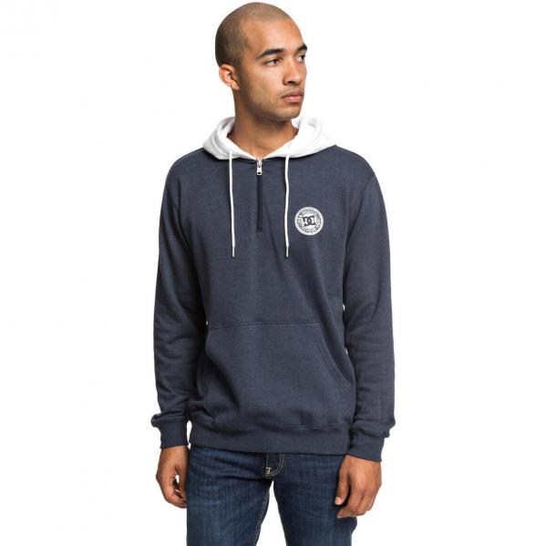 Bluza z kapturem DC Shoes Rebel Half-Zip Hoodie, Mężczyźni