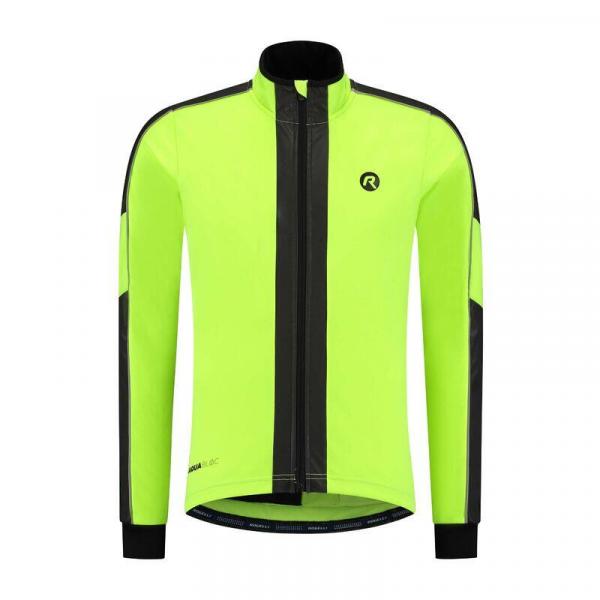 Kurtka rowerowa zimowa męska Rogelli Essential Hi Vis