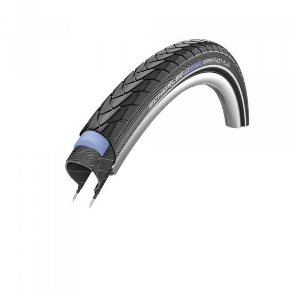 Opona sztywna z reflektorem Schwalbe Marathon Plus S-Guard HS440 Twinskin Perf 2