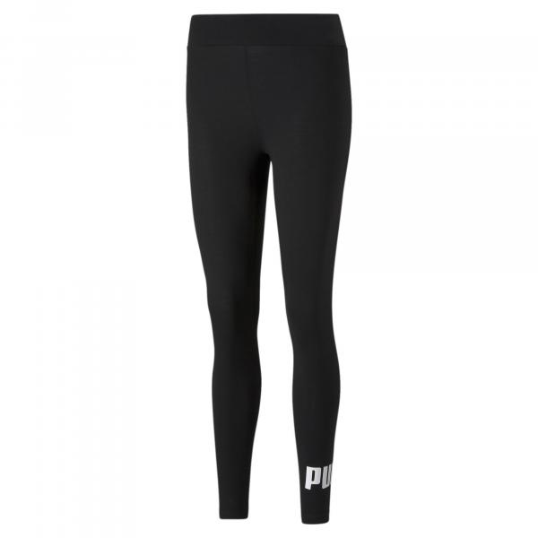 Damskie legginsy z logo Essentials PUMA Black