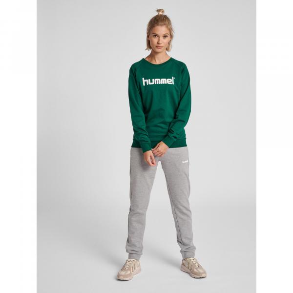 Bluza do piłki ręcznej damska Hummel Go Cotton Logo Sweatshirt Woman