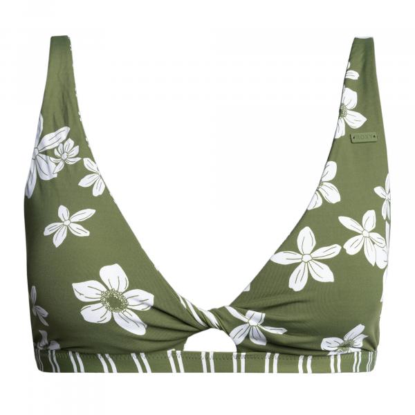 Góra od stroju kąpielowego ROXY Retro Revo Twist Bra loden