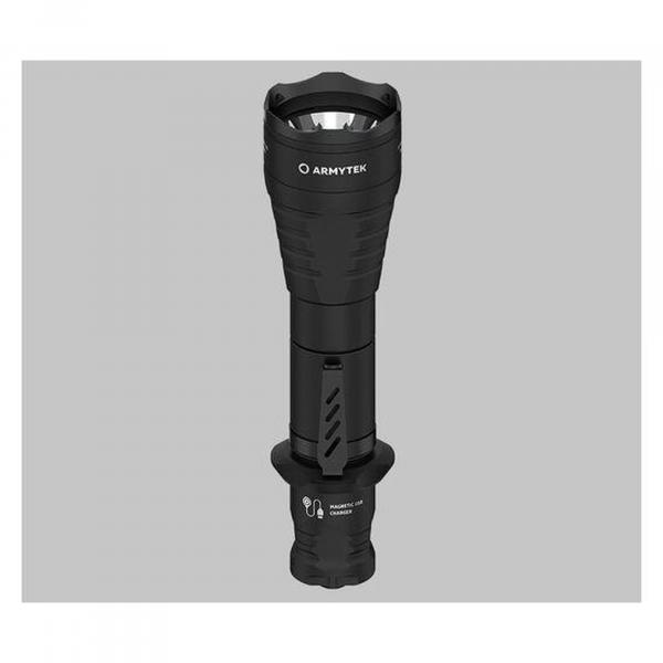 Latarka Armytek Predator Pro Magnet USB White 1500 lumenów