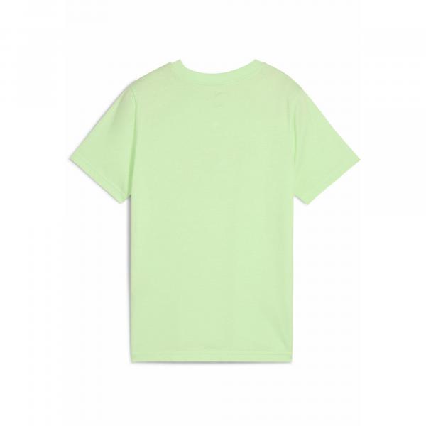 Młodzieżowa koszulka Graphics PUMA Spring Fern Green