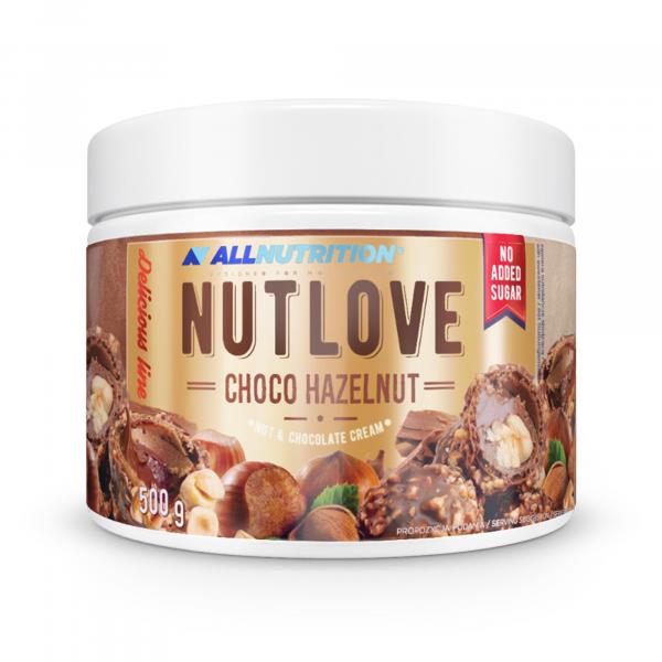 Krem do smarowania ALLNUTRITION NUTLOVE 500G CHOCO HAZELNUT