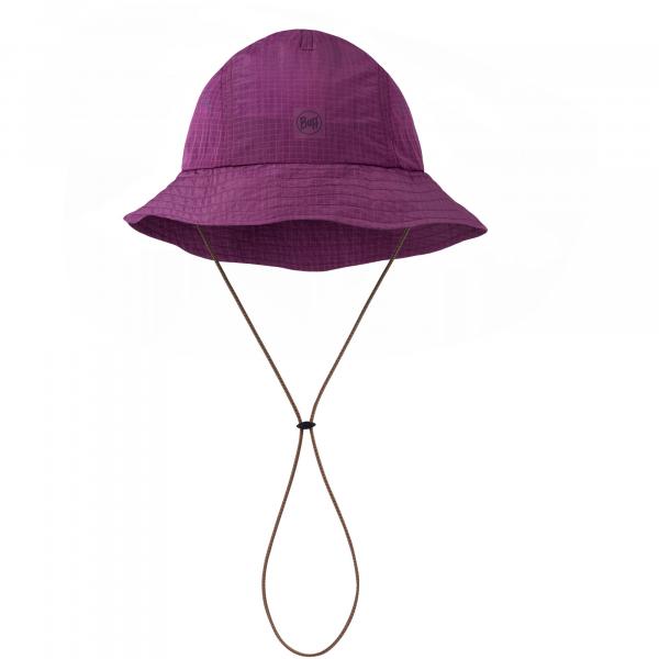 Kapelusz BUFF GO BUCKET HAT SOLID PURPLISH
