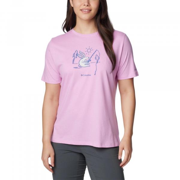 Koszulka damska Columbia Bluebird Day Relaxed Crew Neck z krótkim rękawem