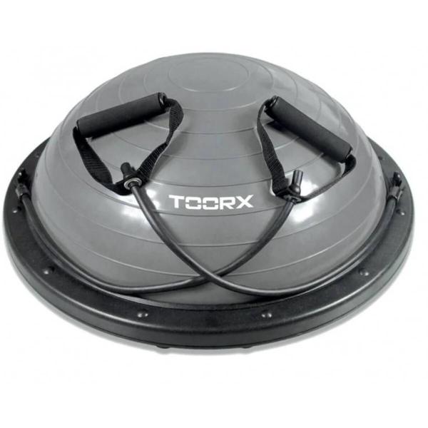 Balance Trainer PRO - Ø 58 cm - czarny/szary - z rurkami oporowymi - w zestawie