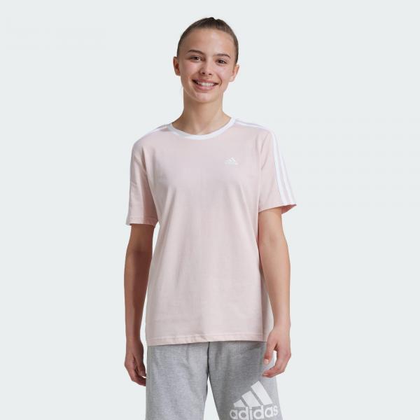 Essentials 3-Stripes Cotton Loose Fit Boyfriend Tee