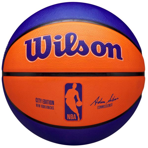Piłka do koszykówki NBA Team City Edition New York Knicks Out Ball rozmiar 7