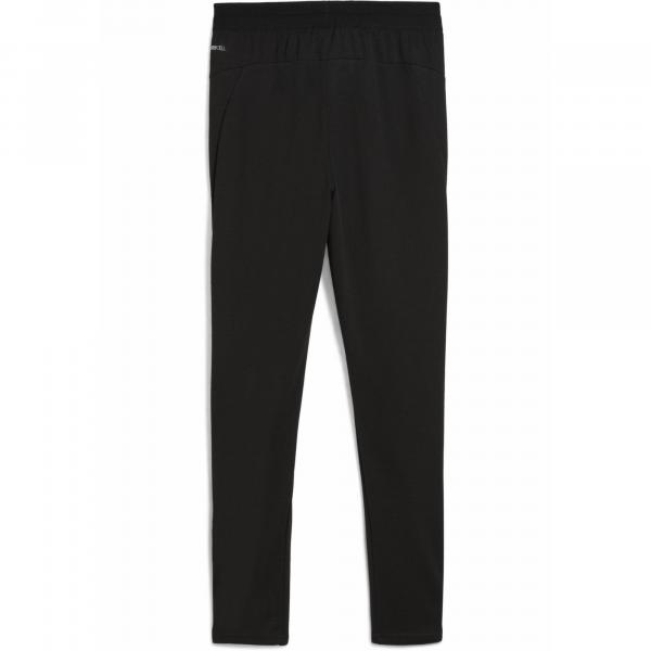Młodzieżowe spodnie treningowe Manchester City PUMA Black Silver Metallic