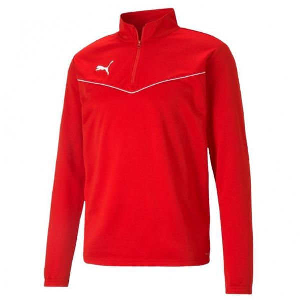 Bluza piłkarska męska Puma teamRISE 1 4 Zip Top